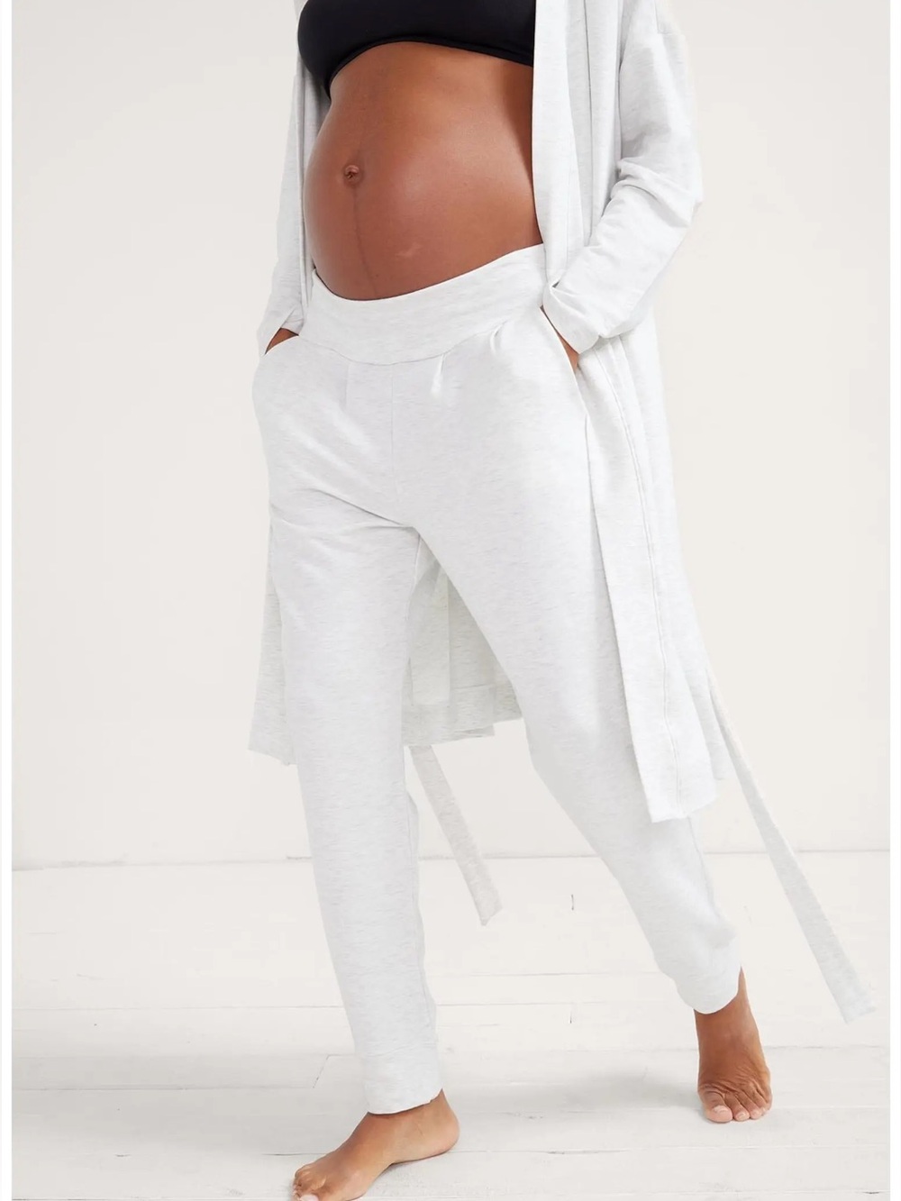 NWT Hatch Maternity Size 0 The Indoor Outdoor Joggers